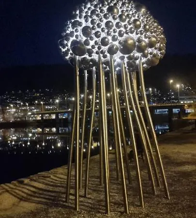 Appartamento Byleilighet I Sjokanten M Terrasse