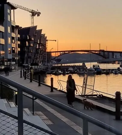 Appartamento Byleilighet I Sjokanten M Terrasse